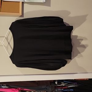 Long sleeve shirt with puffy sleeves